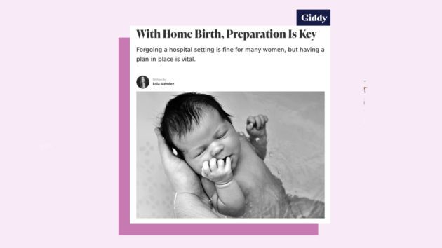 Home birth: the importance of preparation