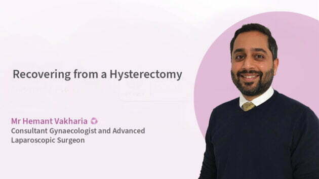 Recovering from a Hysterectomy