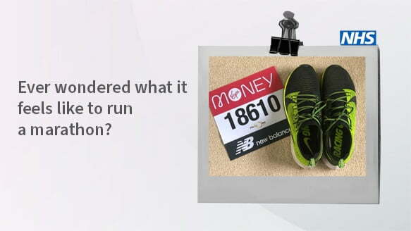 Ever wondered what it feels like to run a marathon?