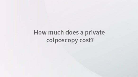 How much does a colposcopy cost?